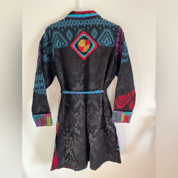 Vintage Sandy Starkman patchwork duster - Picture 4 of 6